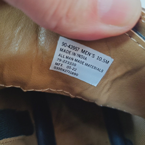 Dockers Mens 10.5M Rawls Logger Boots Tan Brown Lace Up Synthetic Leather main image 10